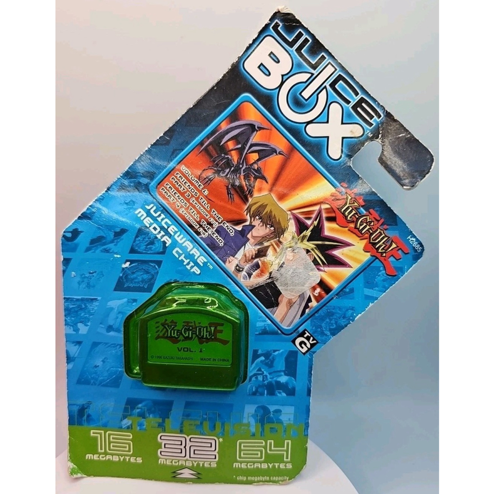 Juice Box Juiceware Media Chip MP3 Yu-Gi-Oh Vol 1 Friends Til The End 3&4 New In